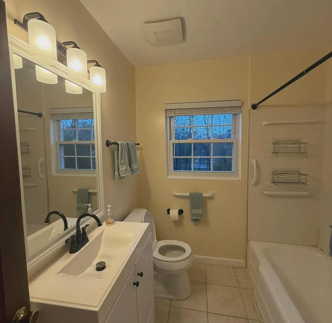 Before: The real bathroom