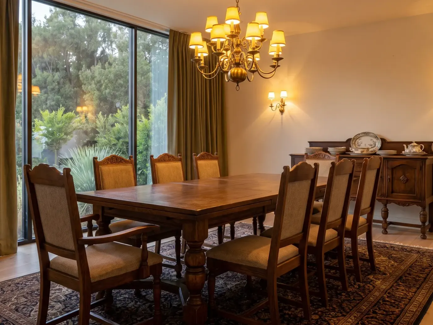 Before: The real dining room
