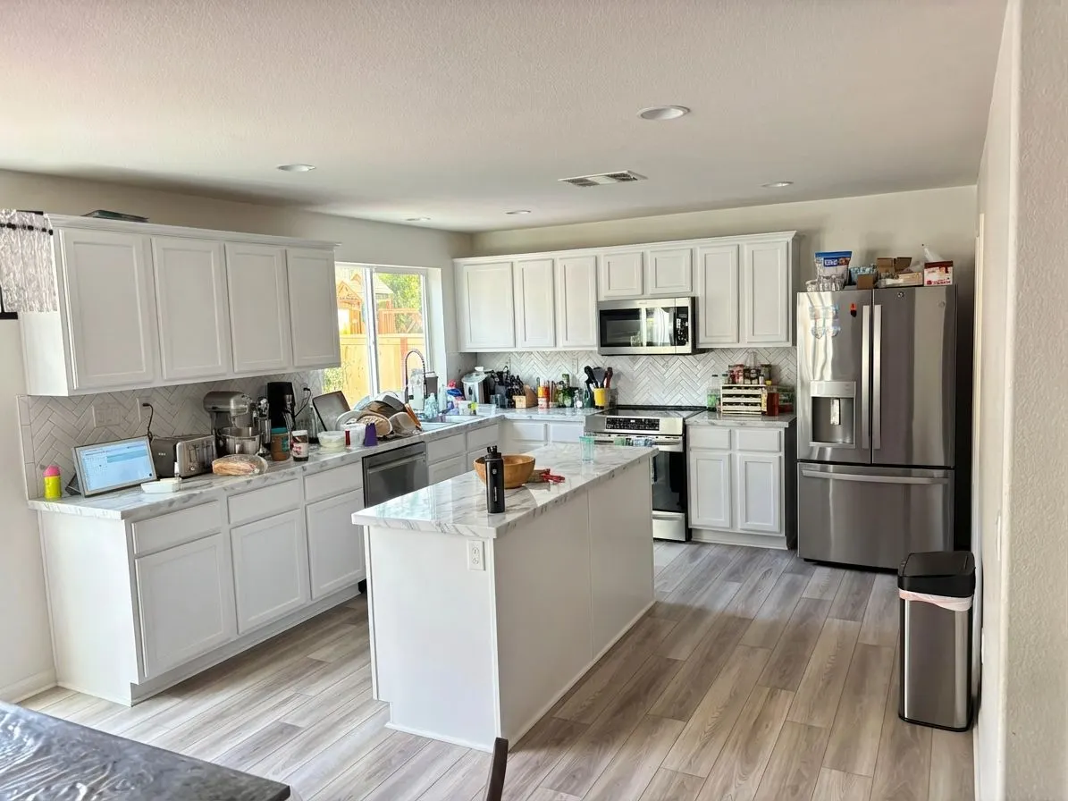 Before: The real kitchen