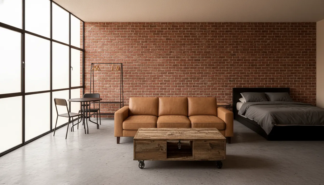 After: Industrial loft studio