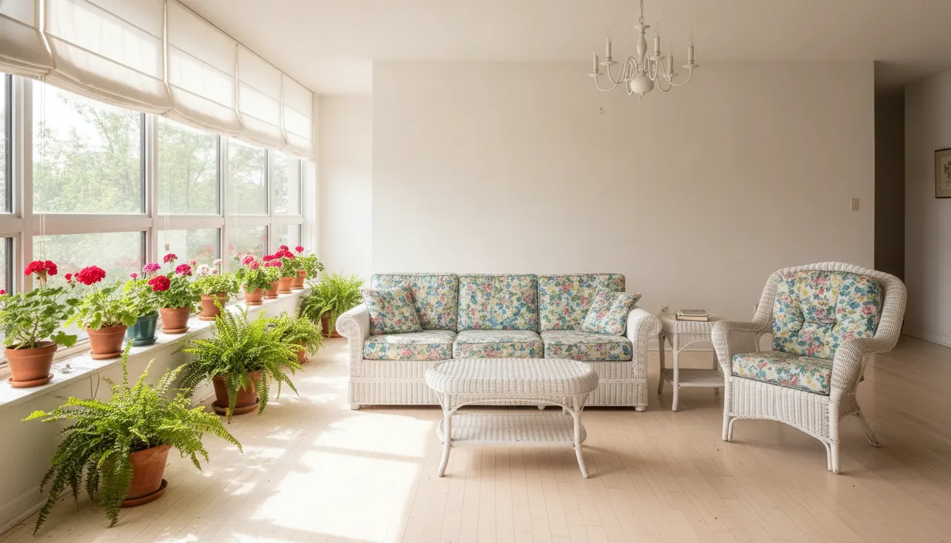 After: Cottage sunroom