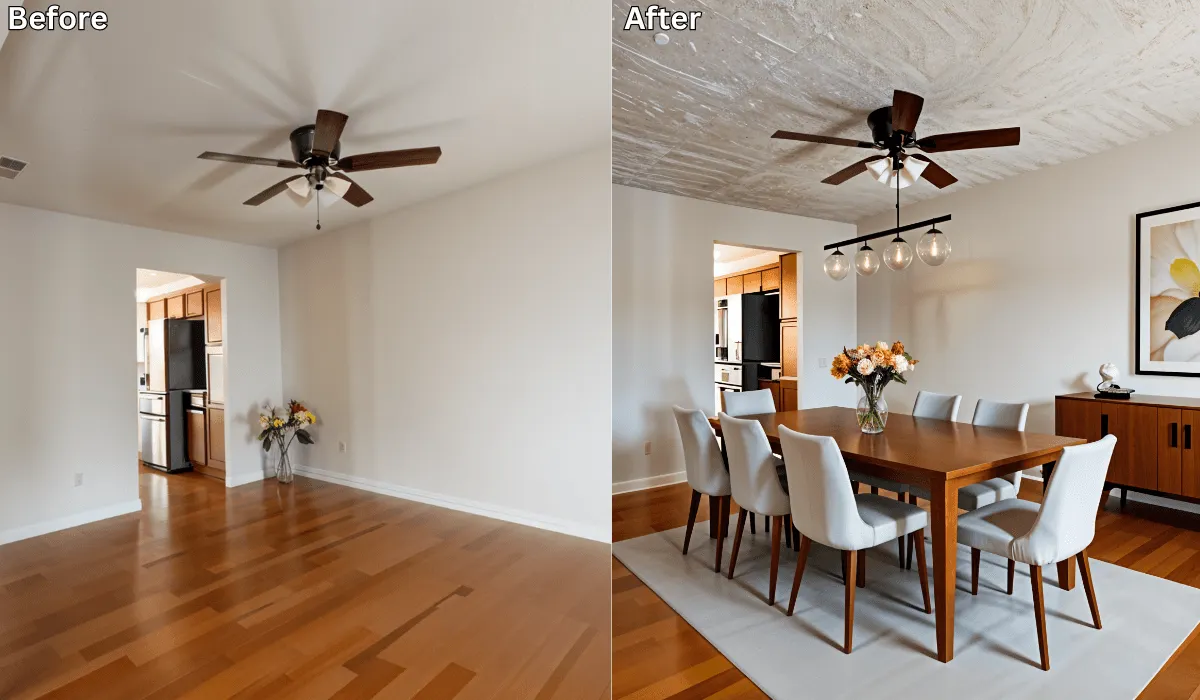 Virtual Staging for Dining Rooms: Turn Empty Spaces into Hosting-Ready Areas