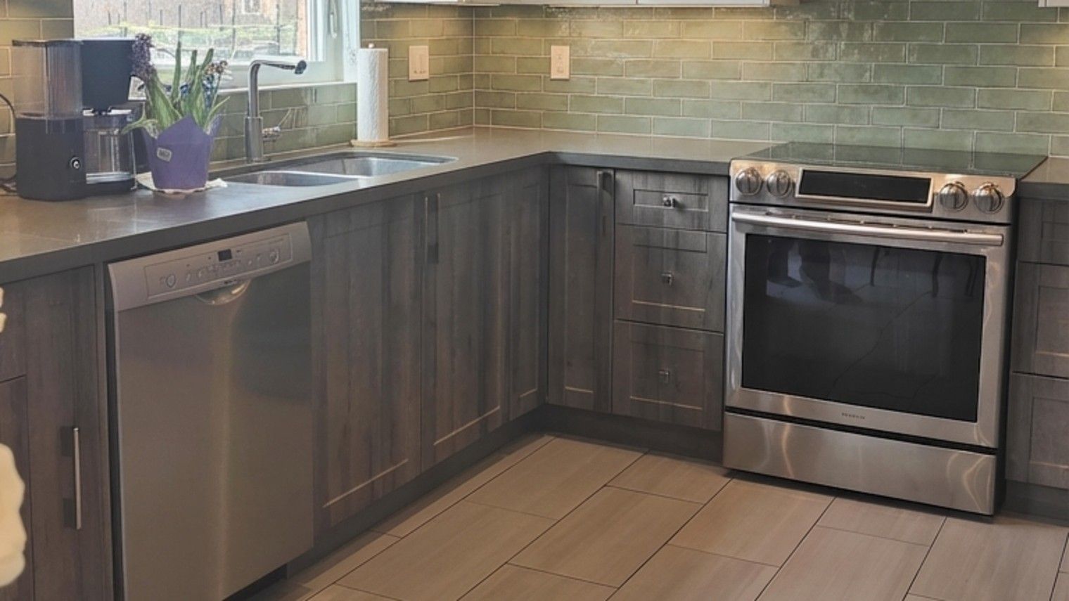 Inherited Kitchen, Gray Everything: 3 Ways to Update Without Replacing Cabinets