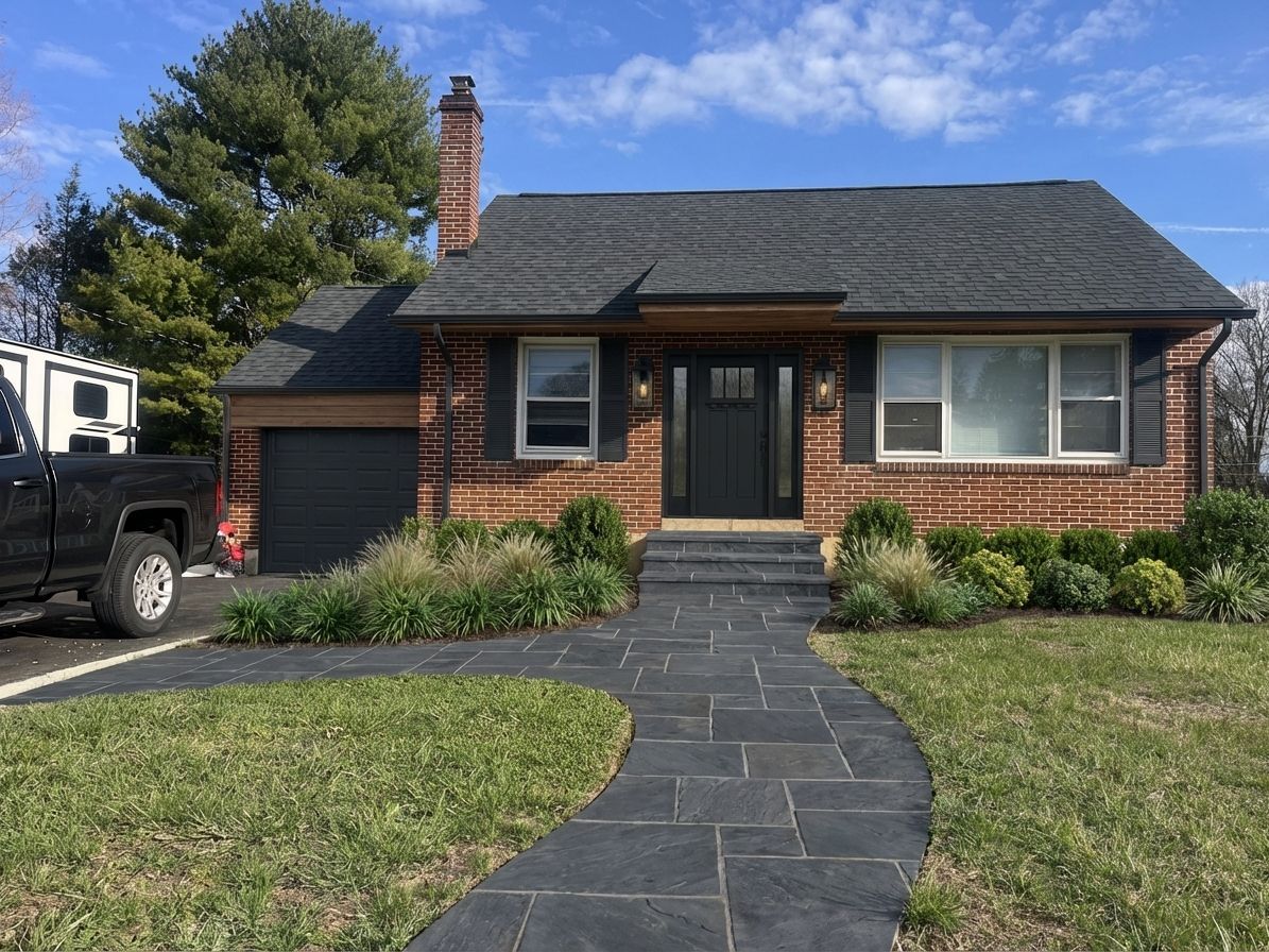 3 Curb Appeal Ideas for a 1960s Brick Ranch — Without Painting the Brick