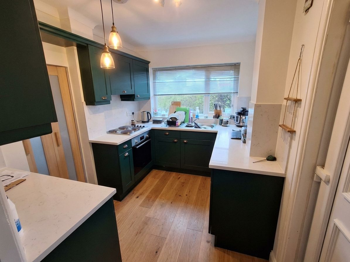 How a Cabinet Color Visualizer Solved a Homeowner's Green Kitchen Dilemma