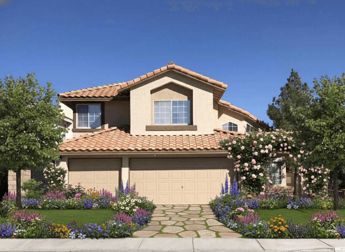 3 AI Landscape Designs That Transform a Boring HOA Front Yard