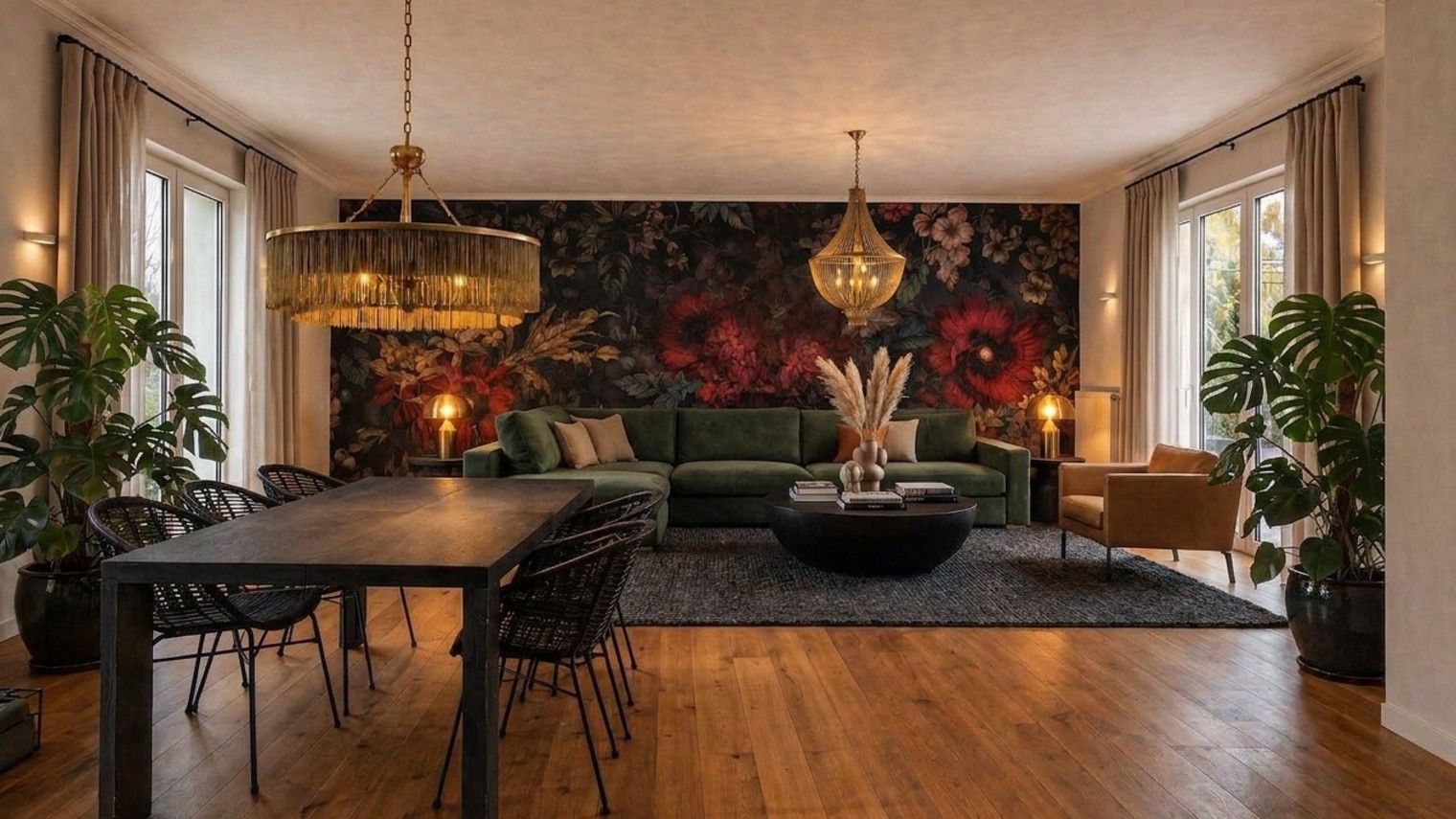 How to Style a Maximalist Living Room (Without ChatGPT Erasing Your Wallpaper)