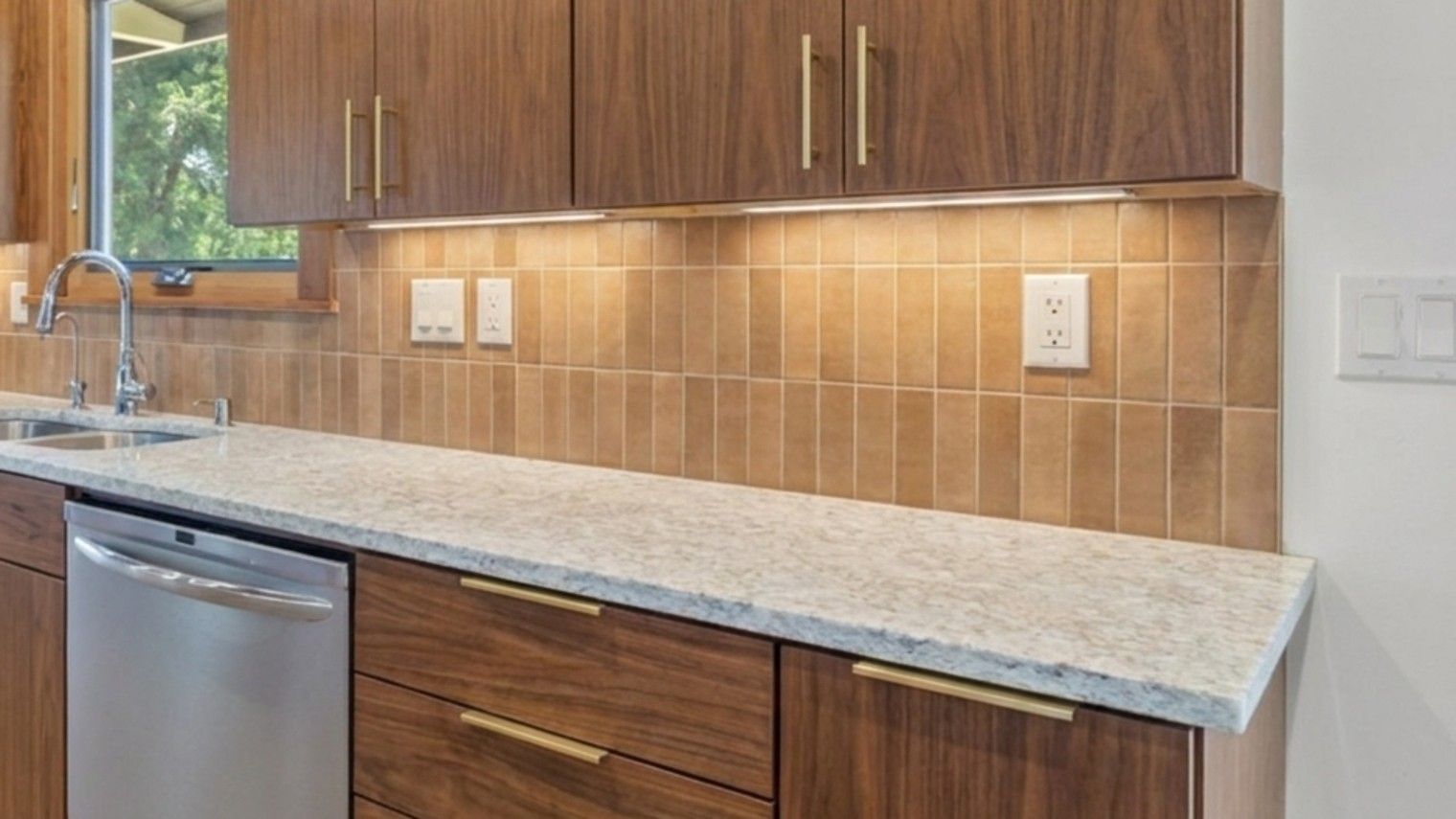 Mid Century Modern Kitchen Makeover: 3 Ways to Update Walnut Cabinets Without Gutting