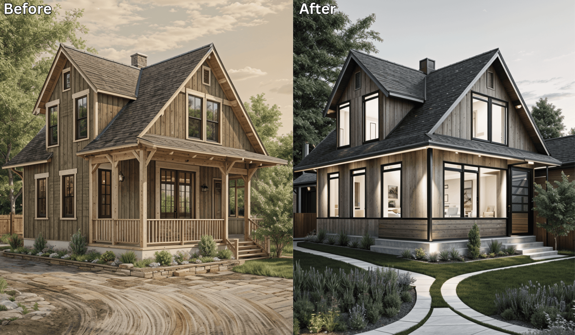 AI Landscape Design Tool — Visualize Your Yard Makeover Free - Renovate ...