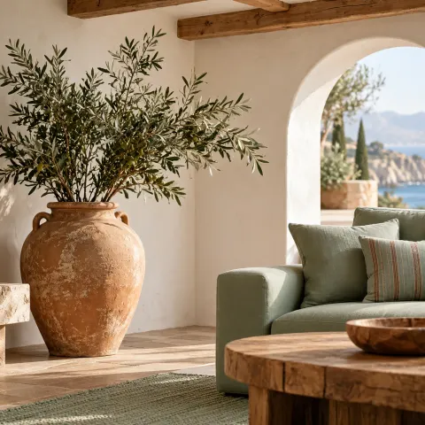 Modern Mediterranean style in the Renovate AI Style Library