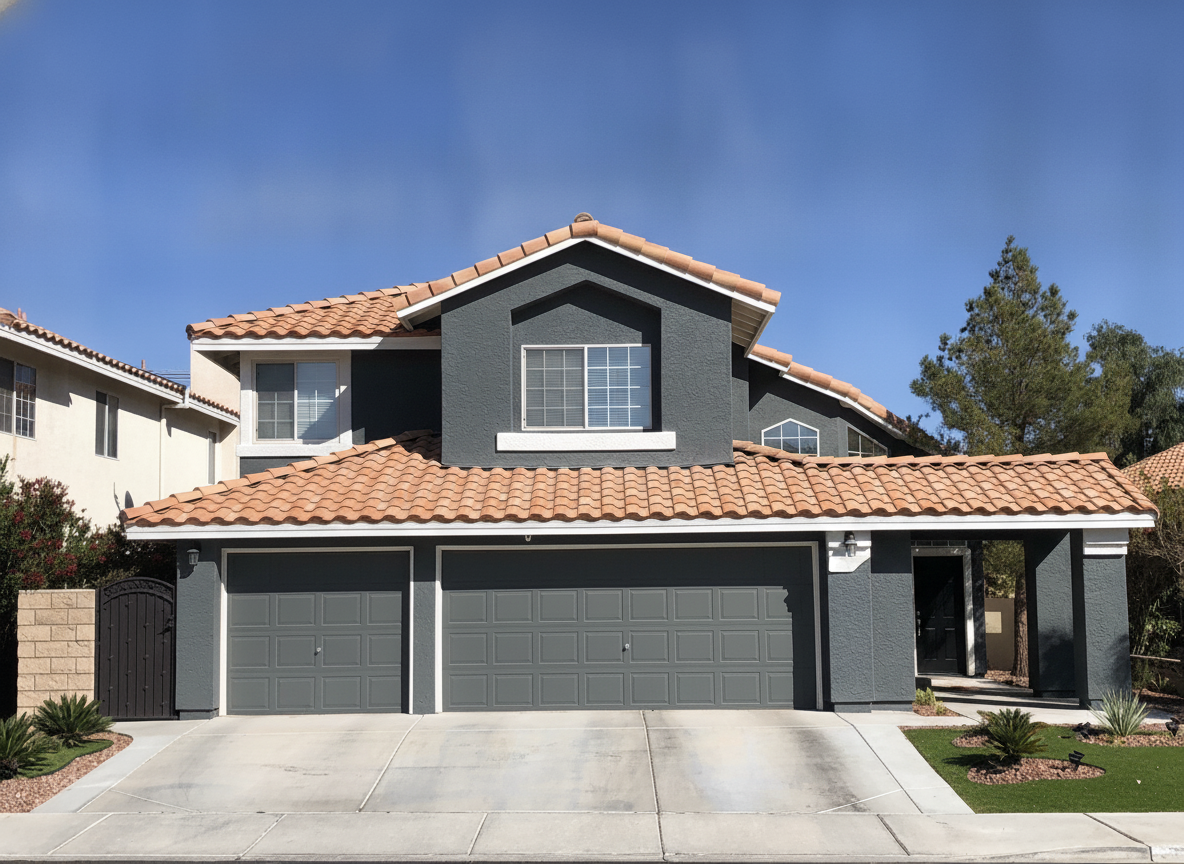 AI exterior remodel render